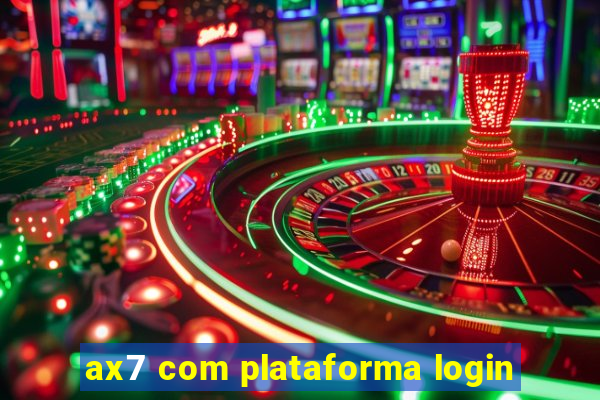 ax7 com plataforma login